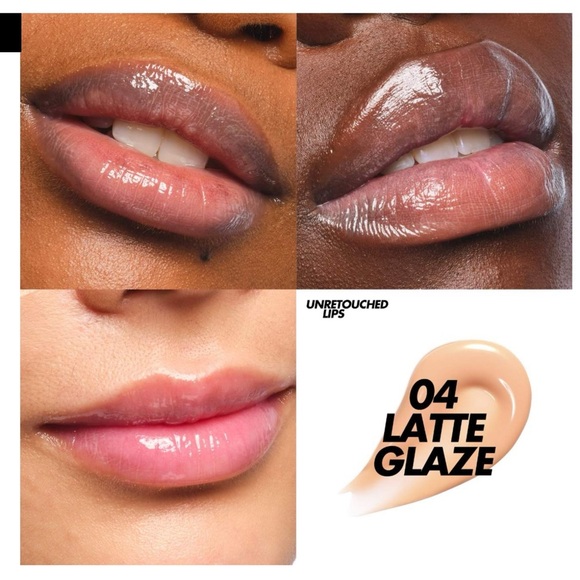 MAKE UP FOR EVER Super Boost Moisturizing & Plumping Lip Gloss Latte Glaze - Picture 2 of 7